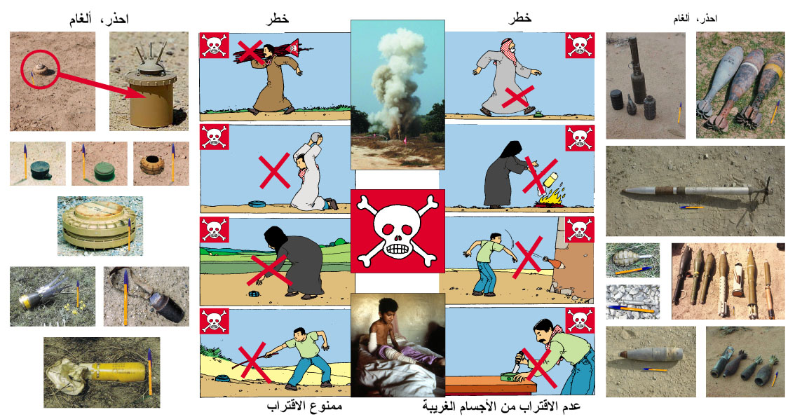 ‘De zelfgemaakte bommen van IS zitten overal: een pakje bloem, kinderspeelgoed, een jerrycan’